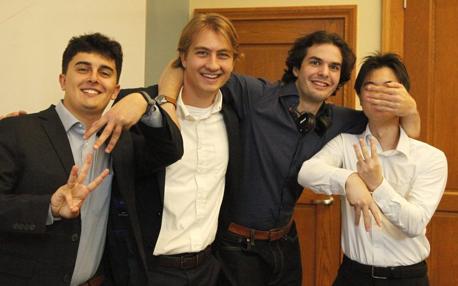 MWAG leadership team posing playfully